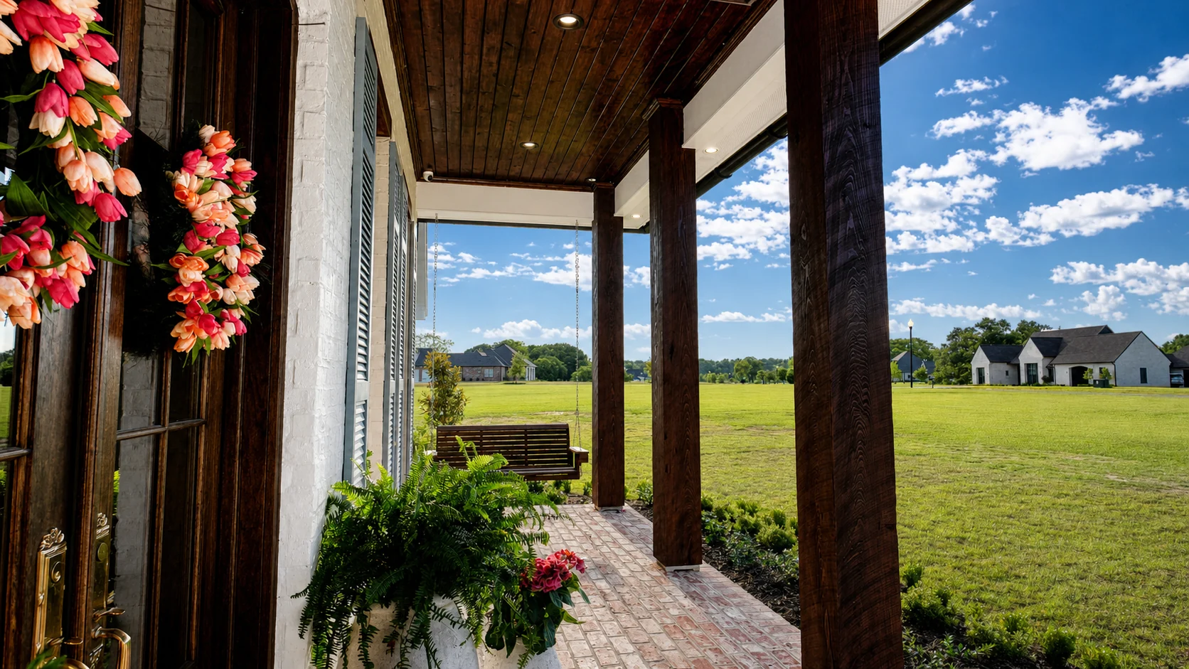 Porch at Basil Lane